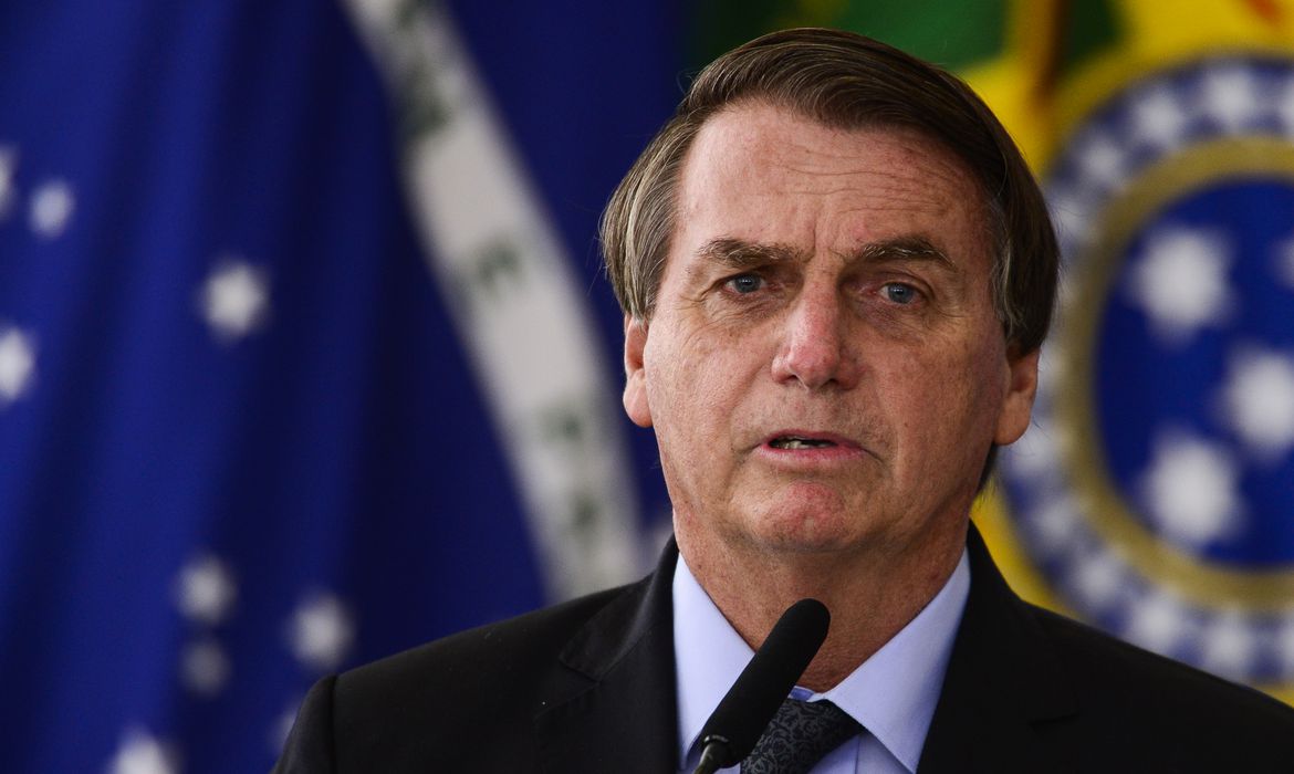 Jair Bolsonaro recorreu contra multa de R$ 20 mil aplicada pelo TSE (Reprodução/Agência Brasil)