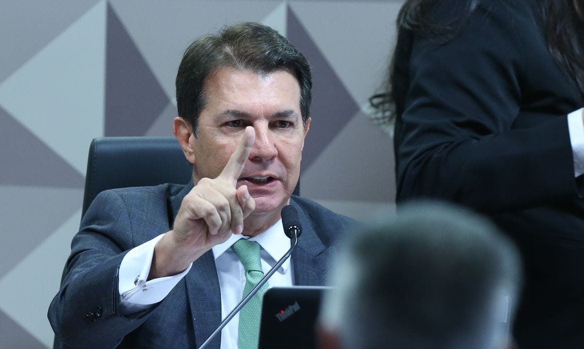 O deputado federal e presidente da CPMI do 8 de Janeiro, Arthur Maia (União-BA) (Lula Marques/Arquivo/Agência Brasil)