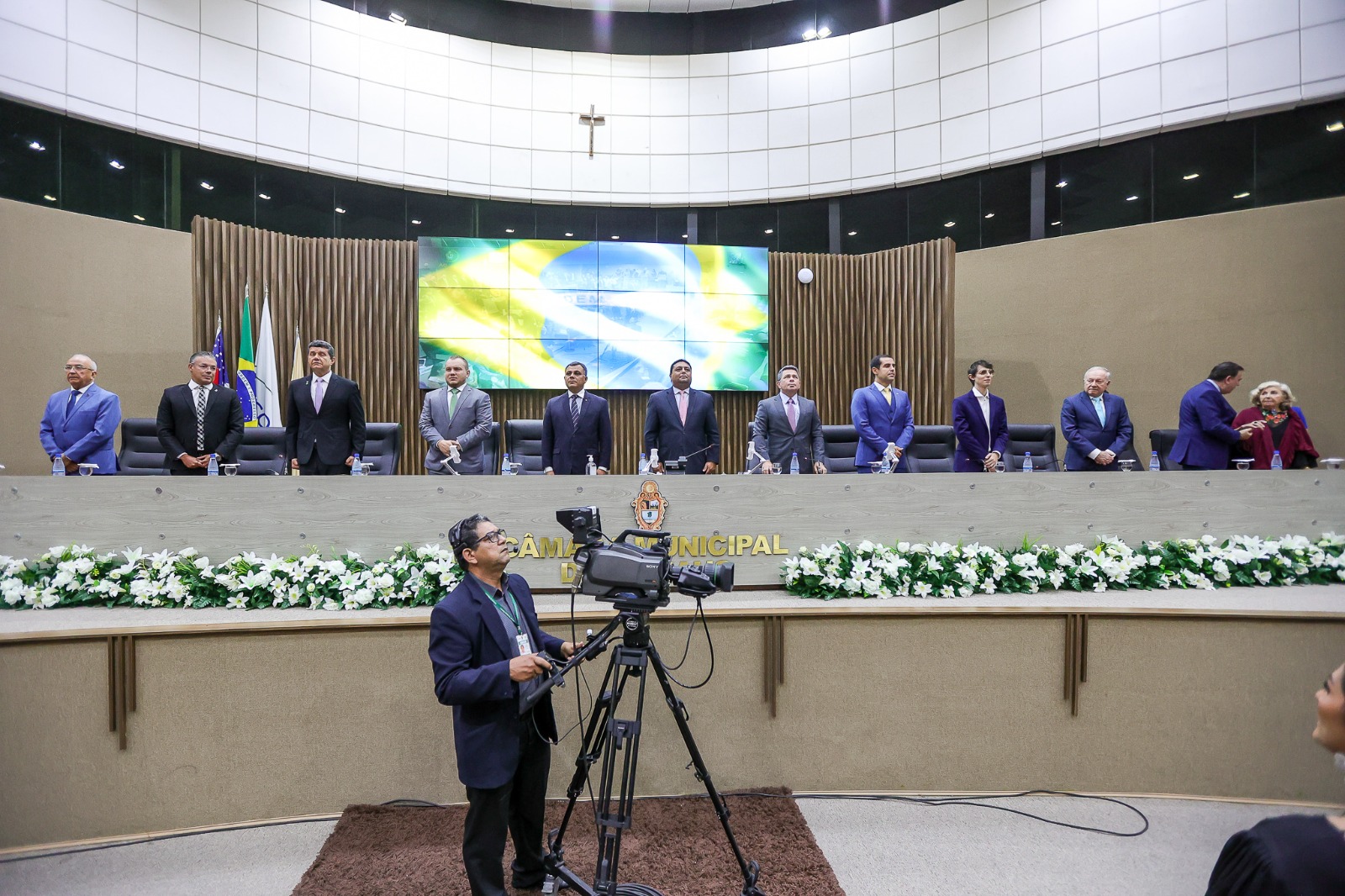 Conselheiro do TCE-AM participa de homenagem a procurador e defensor Câmara Municipal