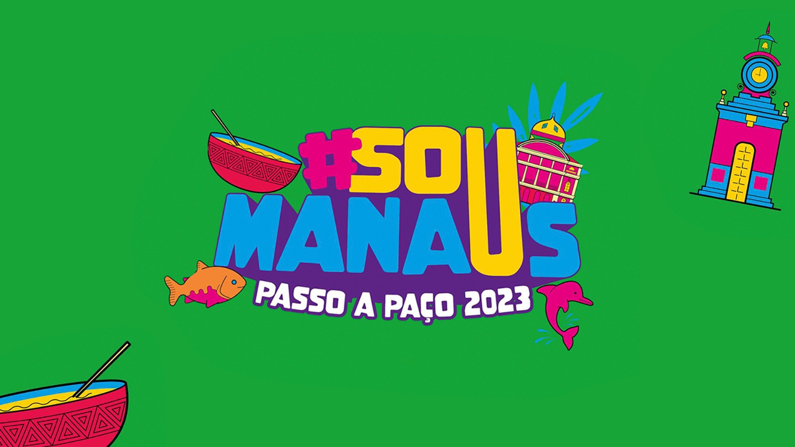 Prefeitura divulga horários das atrações musicais do ‘#SouManaus’; veja programação