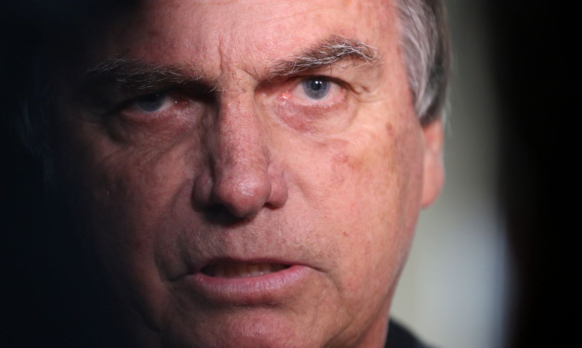 O ex-presidente do Brasil Jair Bolsonaro (Tânia Rêgo/Agência Brasil)