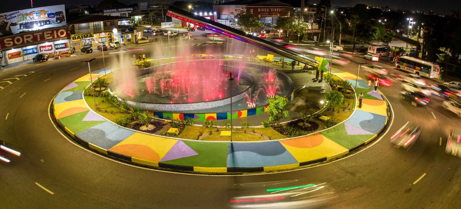 Rotatória do Mindu é entregue revitalizada pela Prefeitura de Manaus