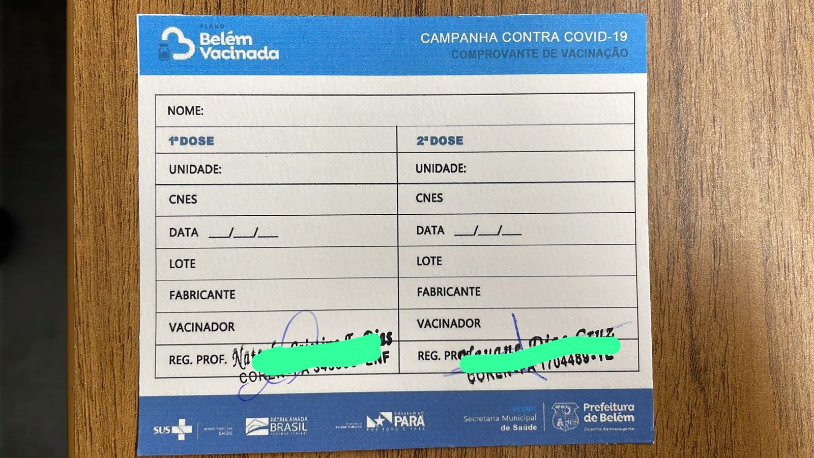 Operação da PF prende dupla que vendia cartões de vacinação falsificados em Belém
