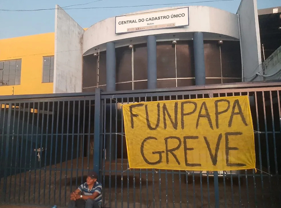 Servidores municipais de Belém cobram reajuste salarial em greve