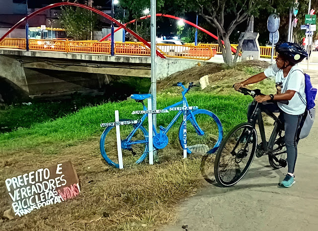 Movimento pró-ciclismo cobra providências de prefeitura após mortes no interior da Bahia