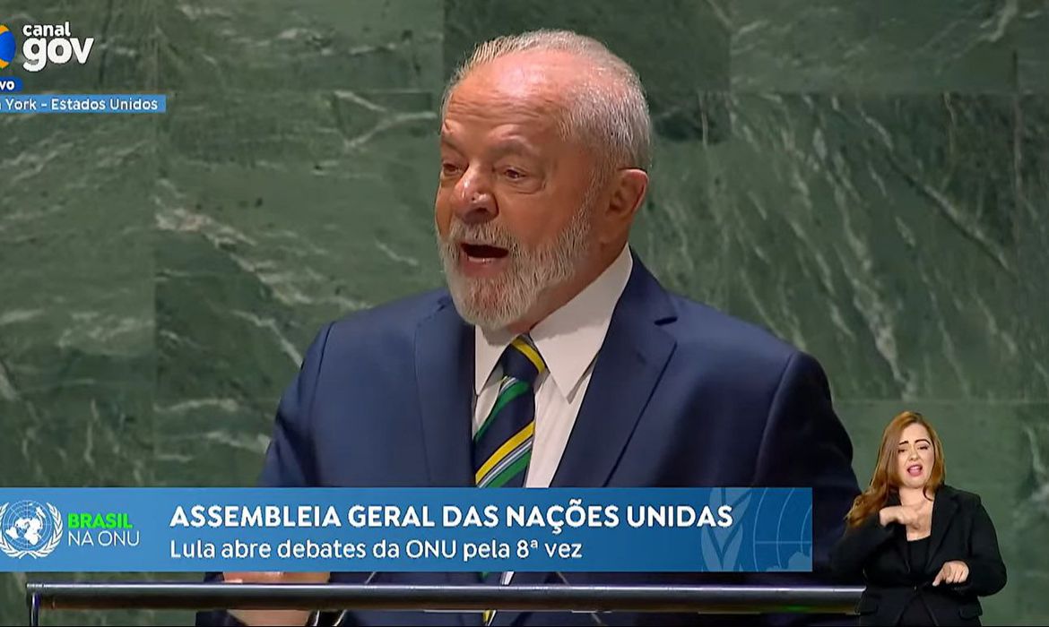 Na ONU, Lula diz que mudança climática e desigualdade são principais desafios globais