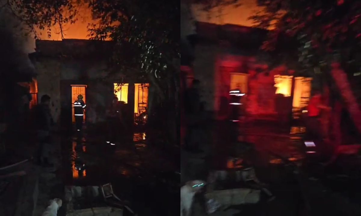 ‘Briga familiar’: homem morre após atear fogo na própria casa em Manaus