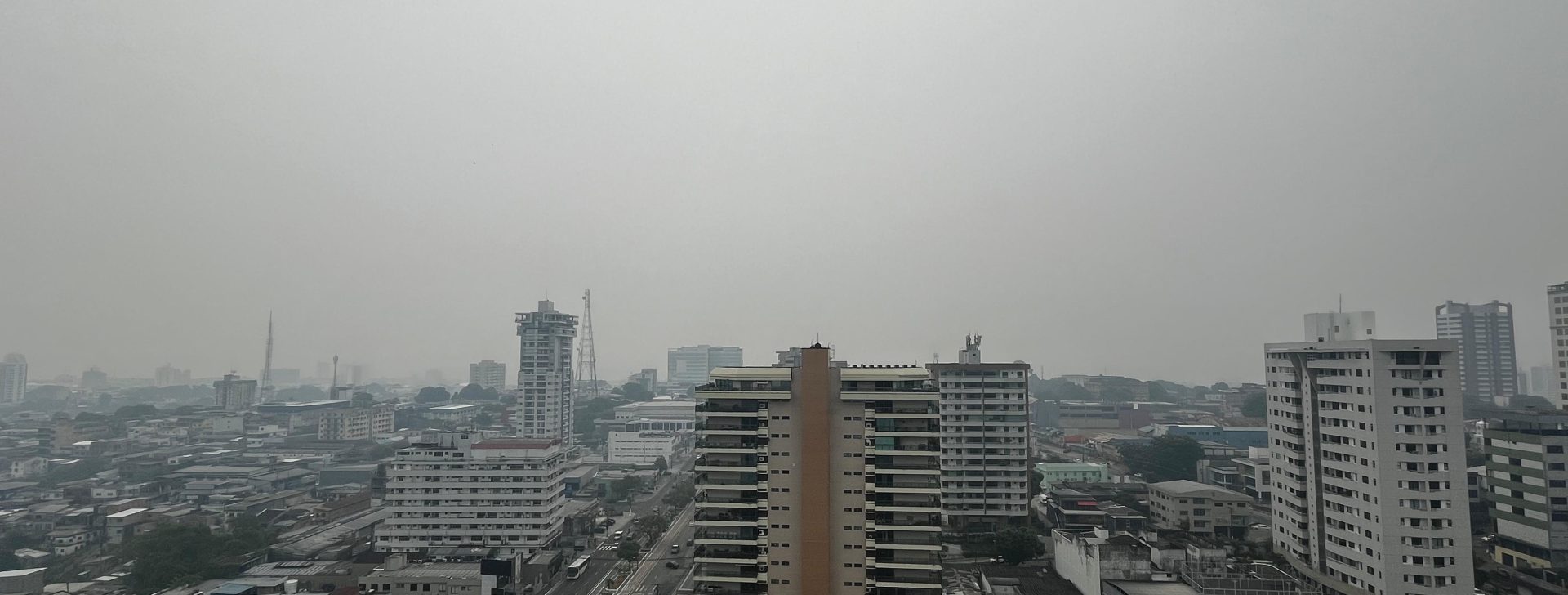 Fumaça em Manaus tem origem em municípios do interior do AM, alerta Semmas