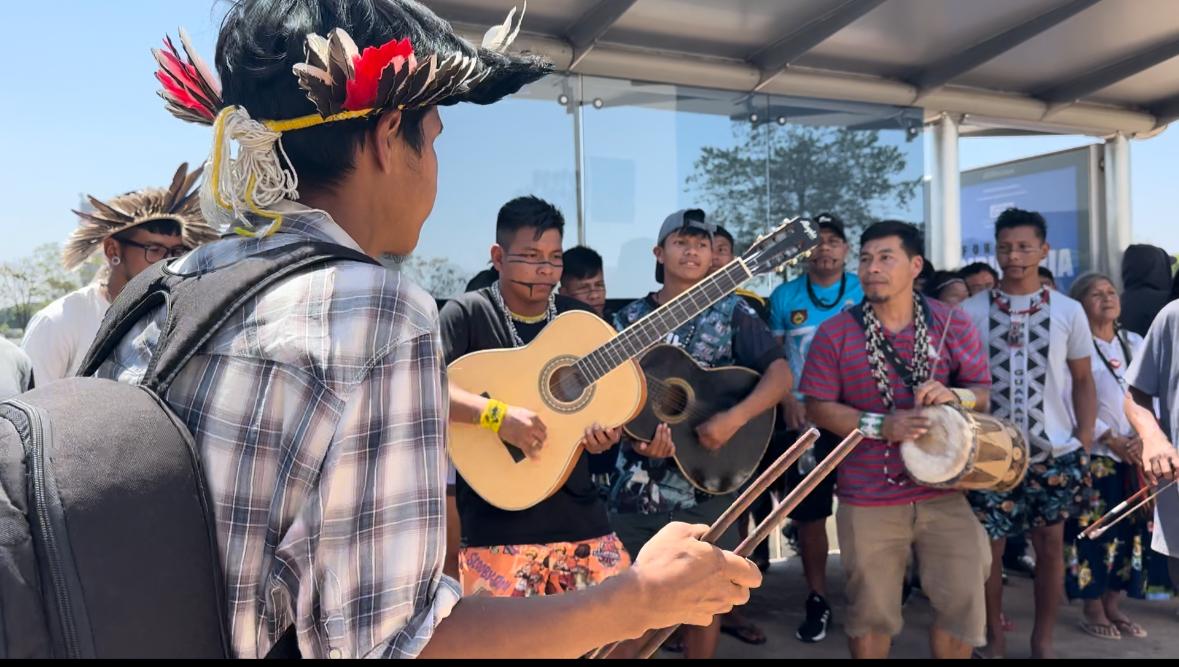 Indígenas se reúnem em Brasília para acompanhar julgamento do Marco Temporal