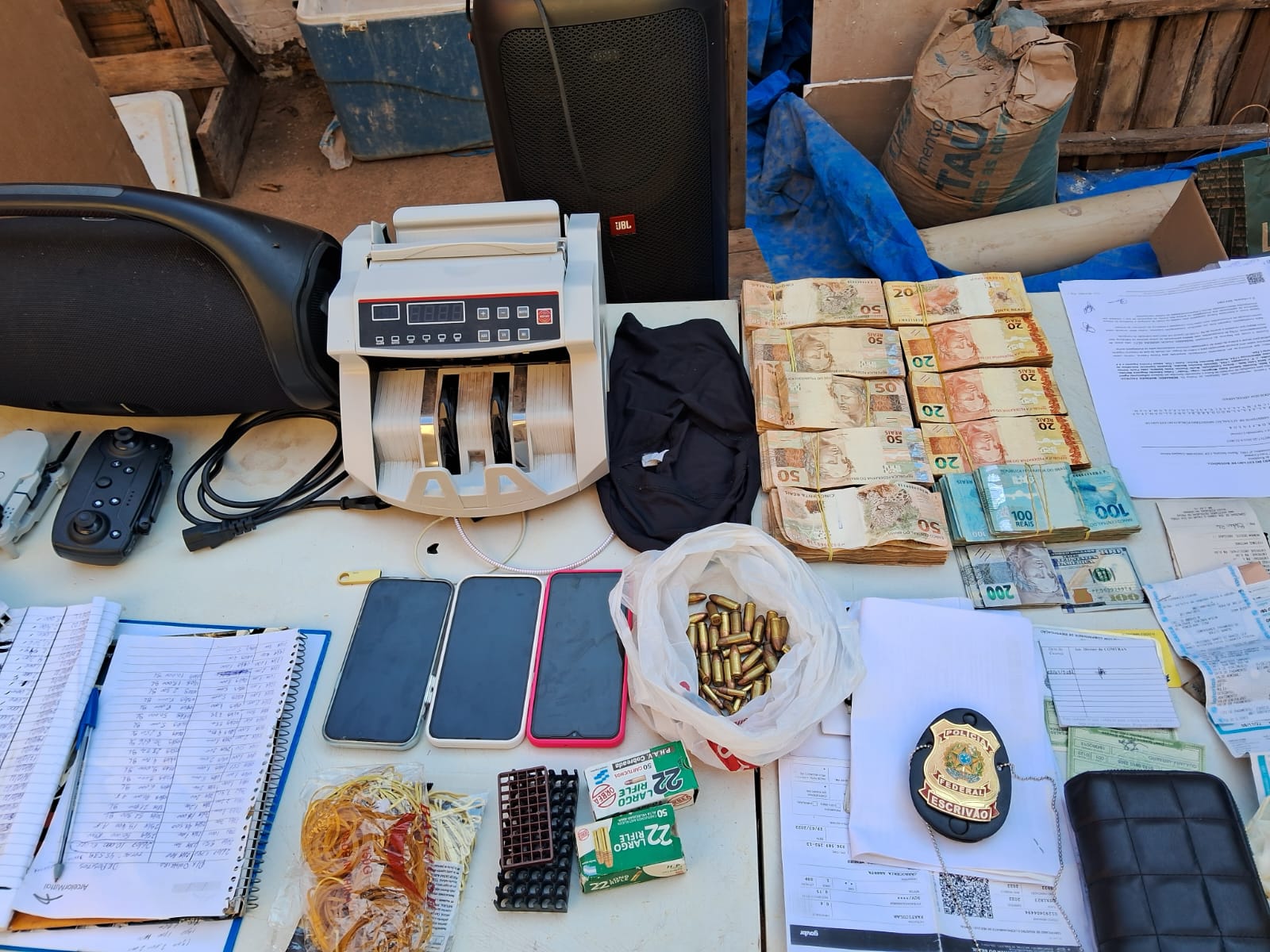 Tráfico e lavagem: PF apreende bens de grupo que movimentou R$ 9 milhões em RO