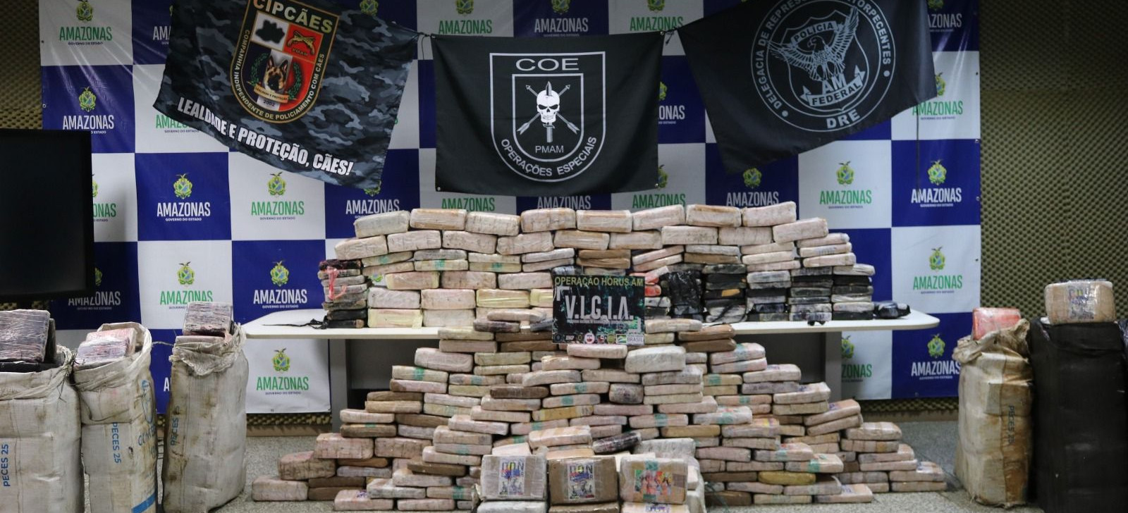 Operação Hórus: apreensões já resultam em danos de R$ 488 milhões ao crime organizado