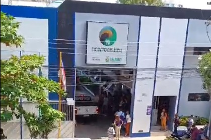 Incêndio atinge sede da Tv Encontro das Águas em Manaus