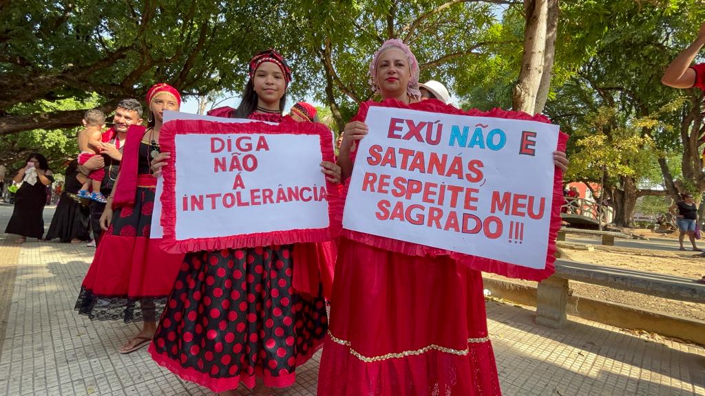 1ª marcha para Exu, em Manaus (Foto: Revista Cenarium Amazônia)