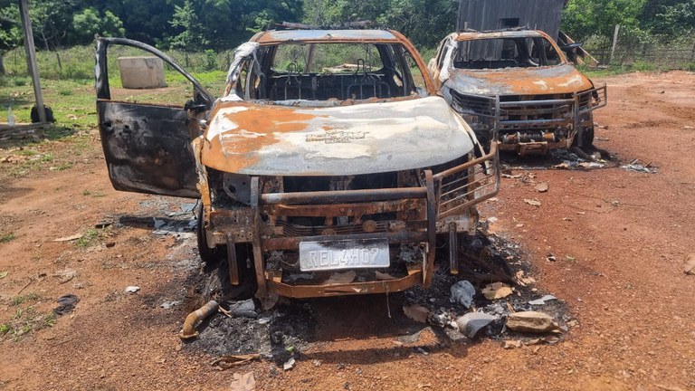 Suspeitos de incendiarem carros do ICMBio e Força Nacional são alvos de operação