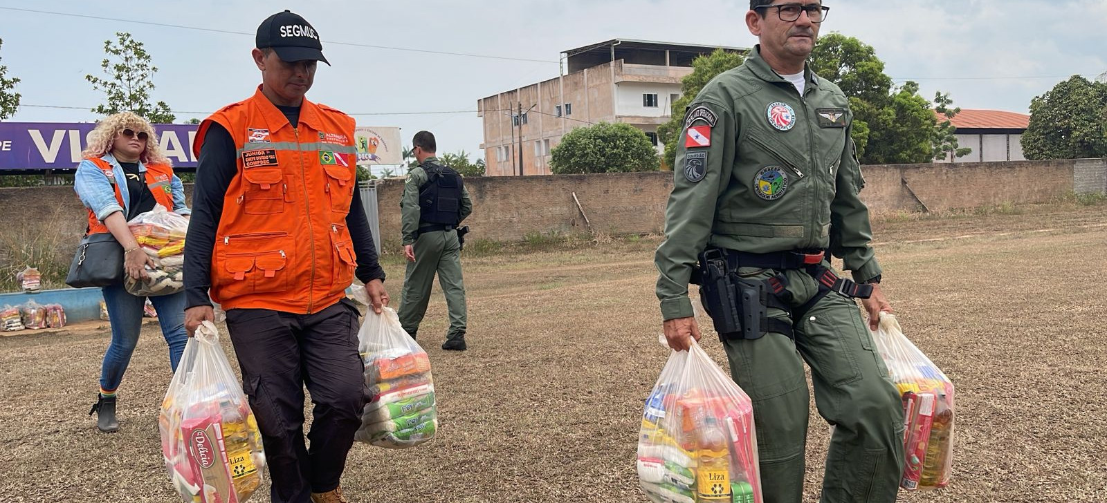 Reservas extrativistas afetadas pela seca no Sudoeste do Pará recebem doações de alimentos