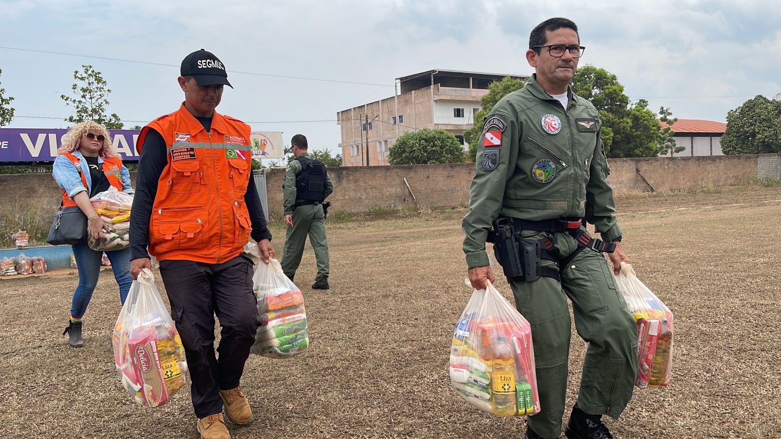 Reservas extrativistas afetadas pela seca no Sudoeste do Pará recebem doações de alimentos