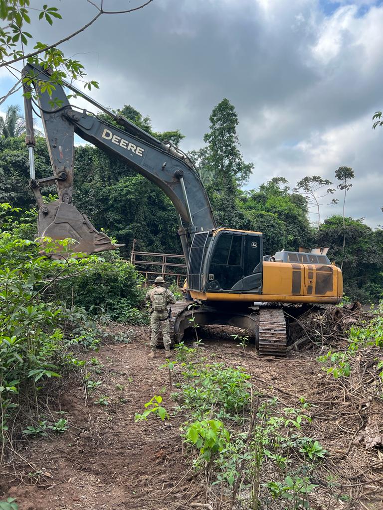 Garimpo ilegal em Parauapebas, sudeste do Pará, é fechado pela segunda vez pela PF
