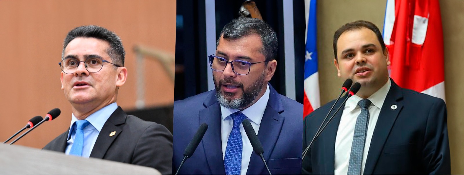 Em inauguração de complexo viário, Wilson Lima agradece parceria de David Almeida e Roberto Cidade