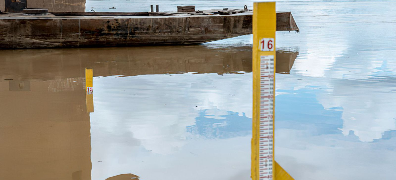 Mesmo com início das chuvas, nível do Rio Madeira segue abaixo da média em RO