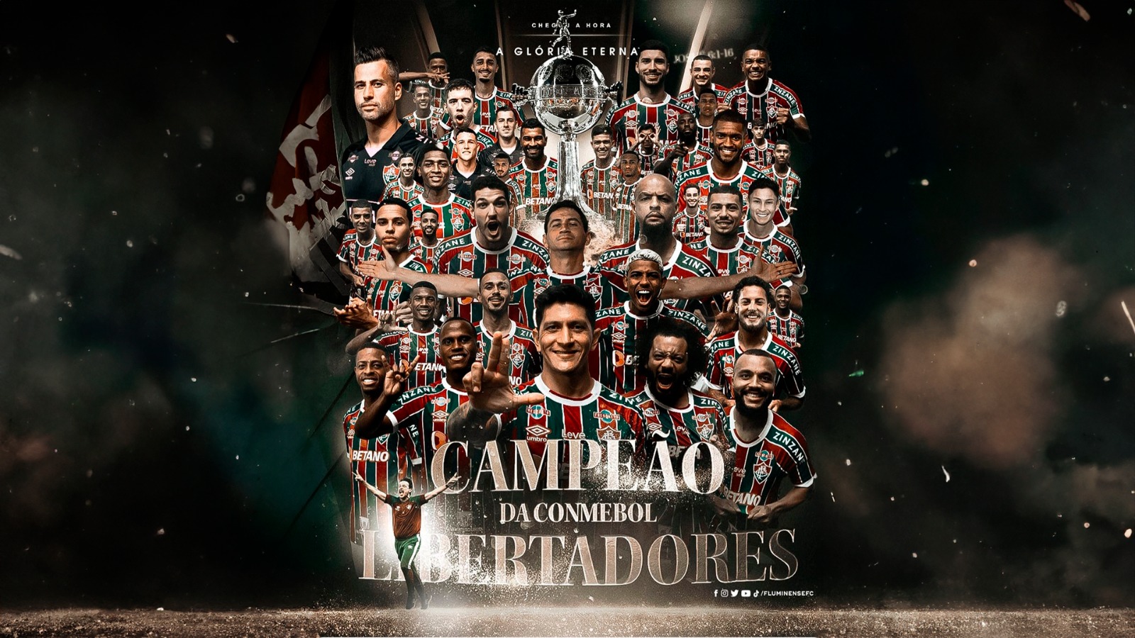 Fluminense derrota Boca Juniors por 2 a 1 e vence Libertadores pela primeira vez