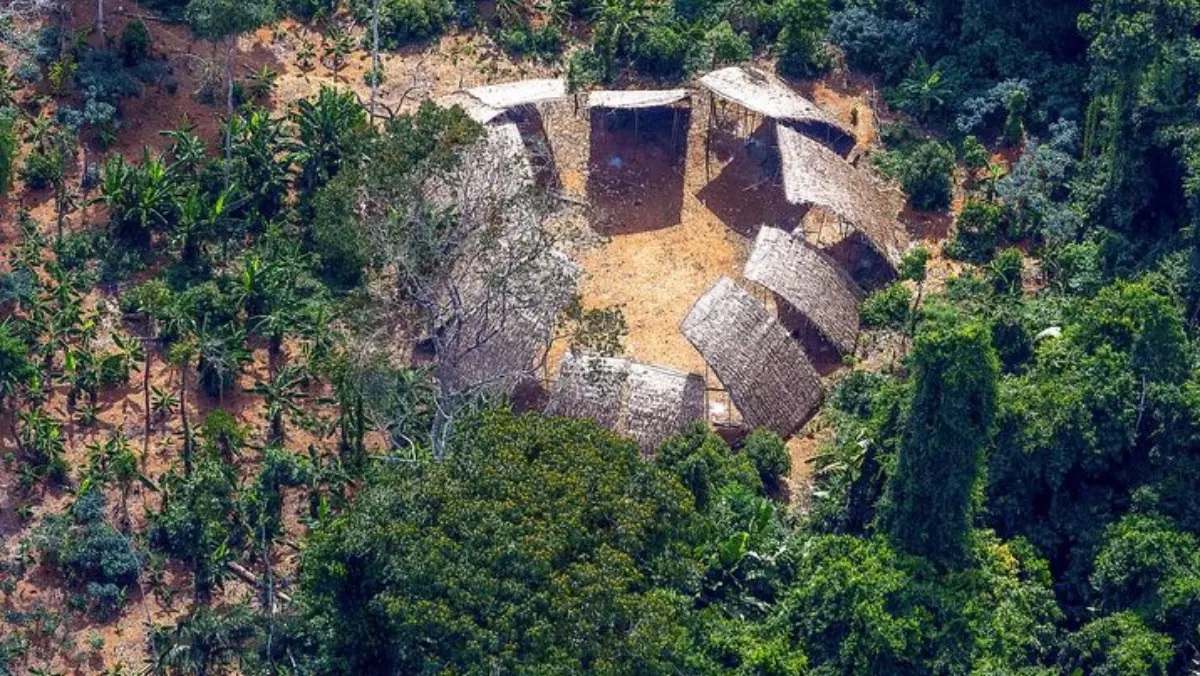 Indígenas isolados que vivem no Estado de Roraima (Leo Otero/MPI)