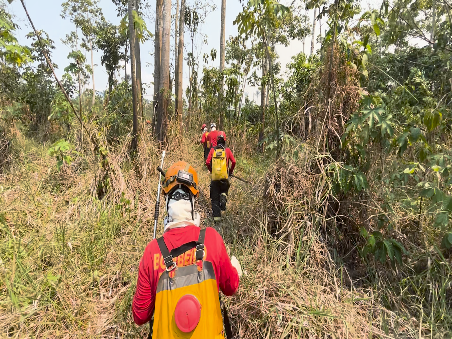 21 municípios do AM recebem bases para prevenção e combate a incêndios