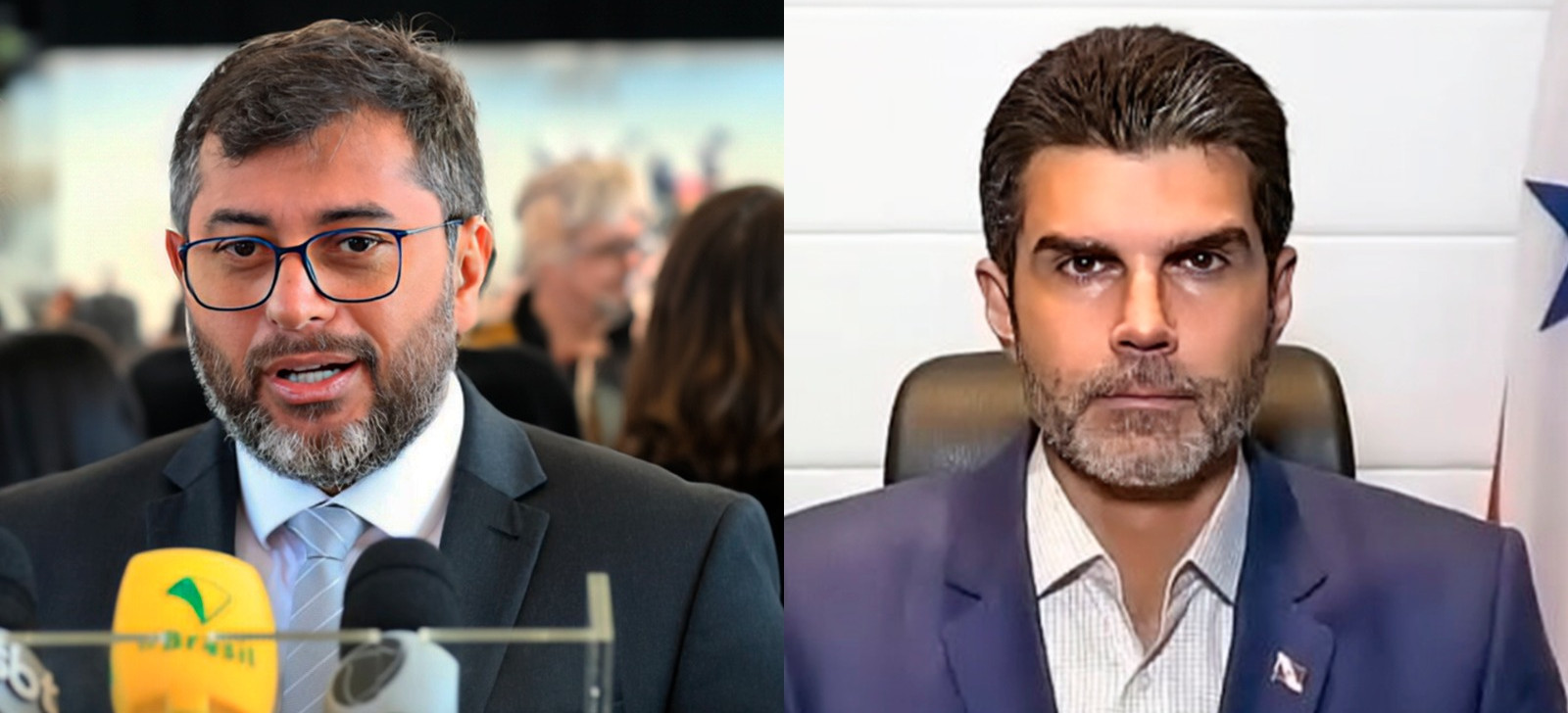 Wilson Lima oferece apoio a Helder Barbalho para combater queimadas no Pará