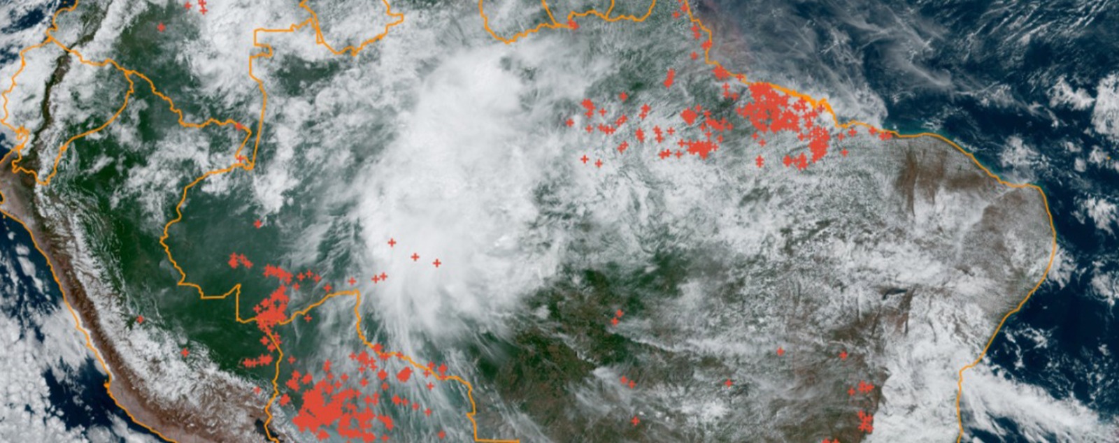 Estados vizinhos ao Amazonas lideram queimadas, confirma Inpe