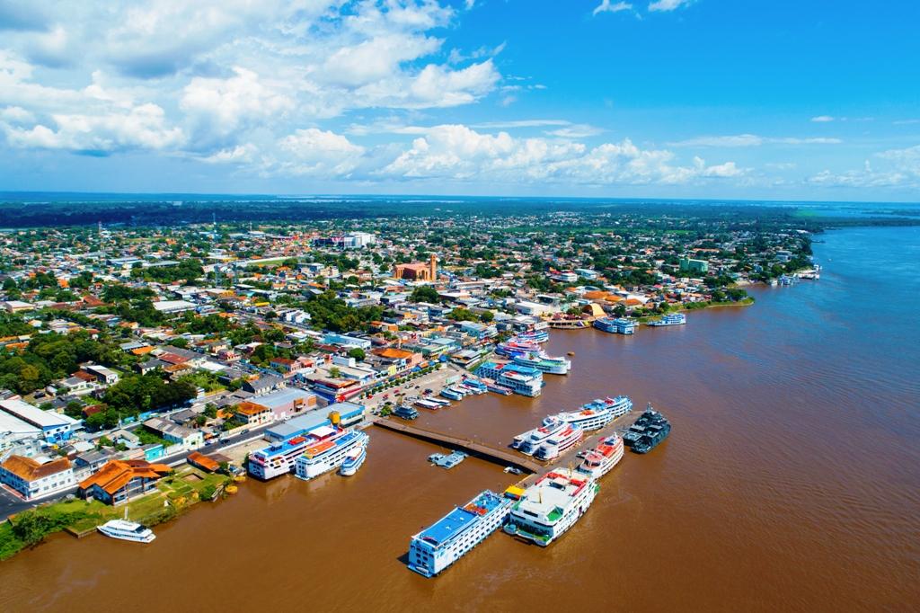 Festivall Folclórico é realizado no mês de junho na ilha de Parintins, a 369 quilômetros de Manaus (Yuri Pinheiro/Prefeitura de Parintins)