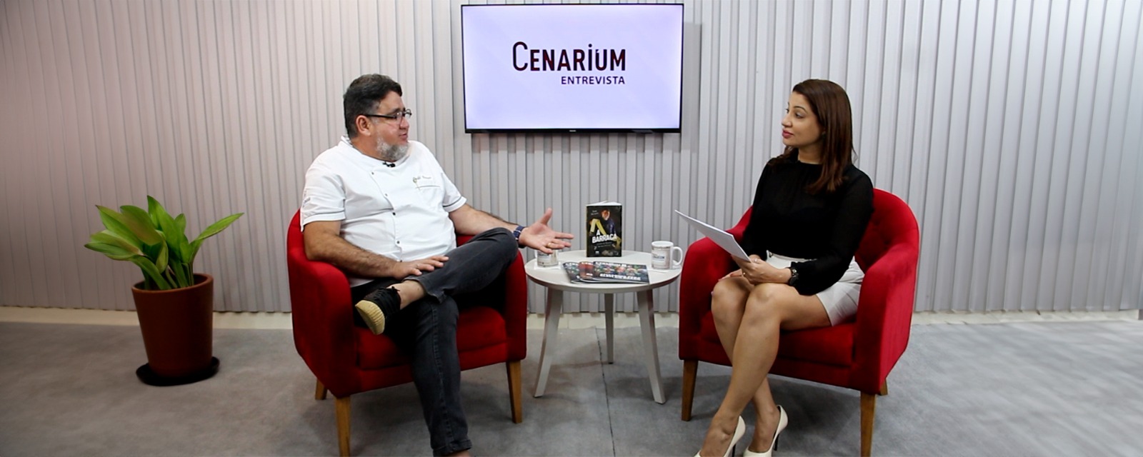 5ªT – 23º EP – Cenarium Entrevista – Dedé Parente – Empresário e chef de cozinha