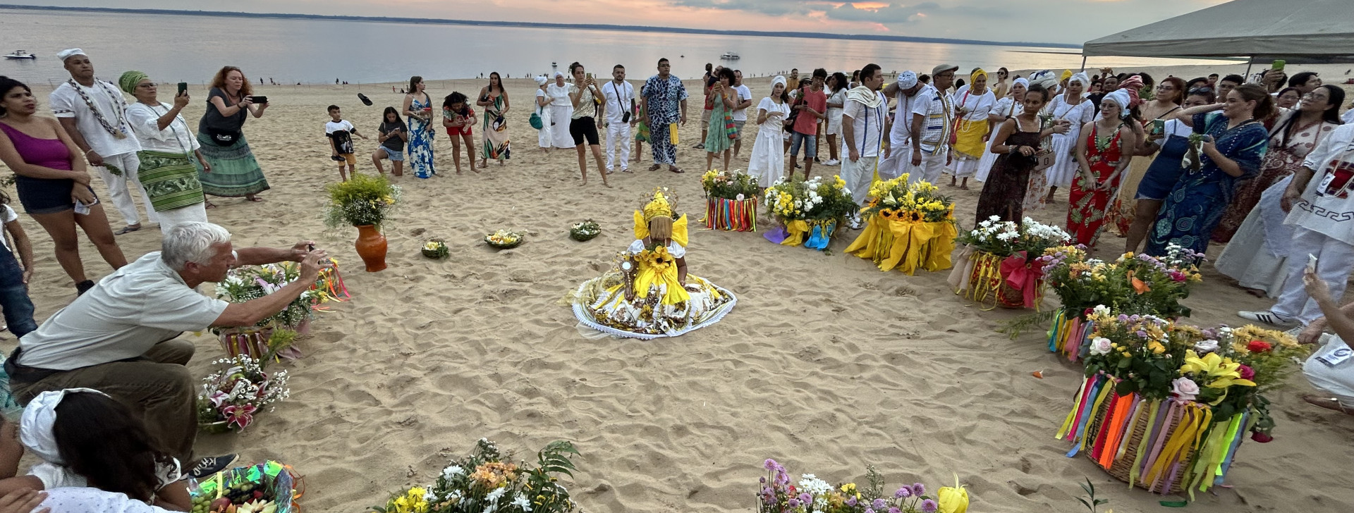 Balaio da Oxum reuniu grupos das religiões da matriz africana em Manaus (Adrisa De Góes/Revista Cenarium Amazônia)