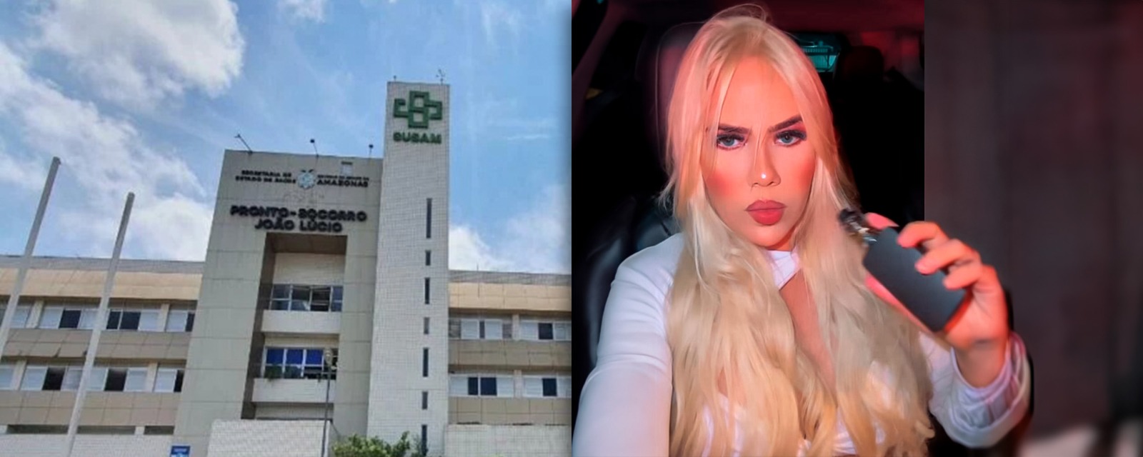 Em Manaus, mulher baleada em saída de boate segue internada