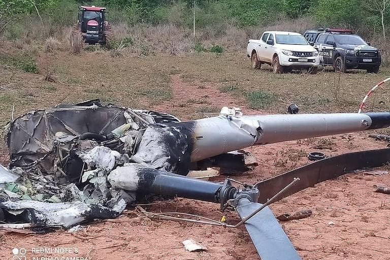 Piloto de 43 anos morre em queda de helicóptero no Maranhão