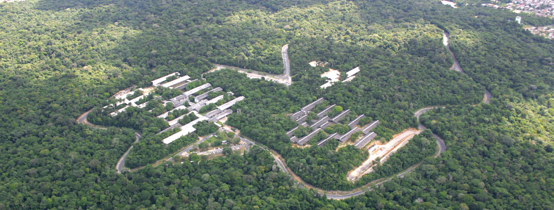 Vista aérea da Universidade Federal do Amazonas (Ufam) (Reprodução/Flickr/Ufam)