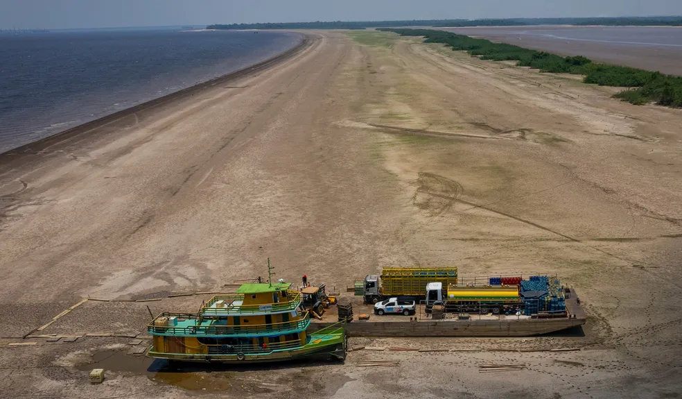 Seca no Amazonas impactou indústria e implicou R$ 1,4 bilhão de custos extras às empresas
