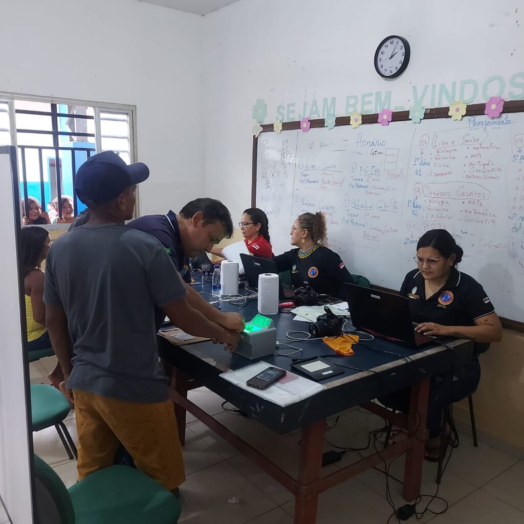 Ação em comunidades indígenas recebe mais de 500 solicitações de carteiras de identidade