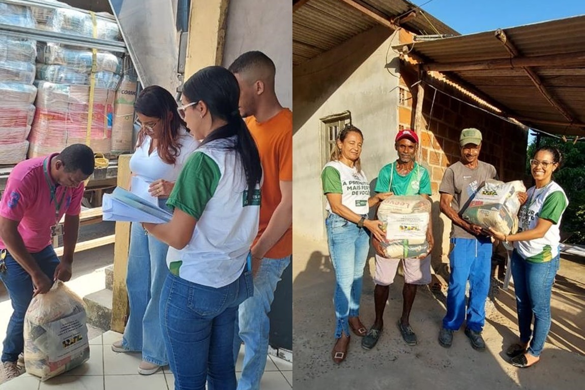 Governo federal entrega mais de 60 mil cestas básicas para comunidades quilombolas