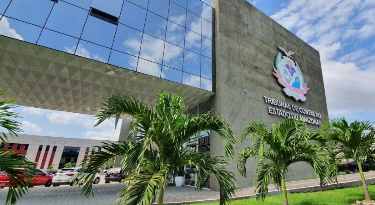 Fachada do prédio do Tribunal de Contas do Estado do Amazonas (TCE-AM) (Reprodução/TCE-AM)