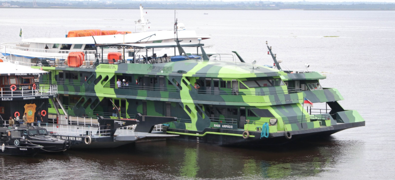 Base Arpão 2 é lançada para combater crimes na calha do Rio Negro