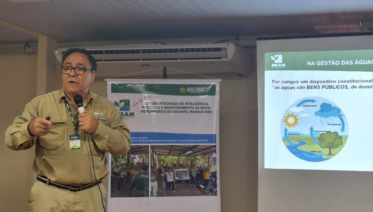 Ipaam lança monitoramento para acompanhar esgoto na Bacia Hidrográfica do Gigante