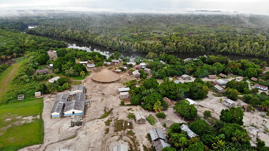 Área da Terra Indígena (TI) Andirá-Marau (Reprodução/CNA7)