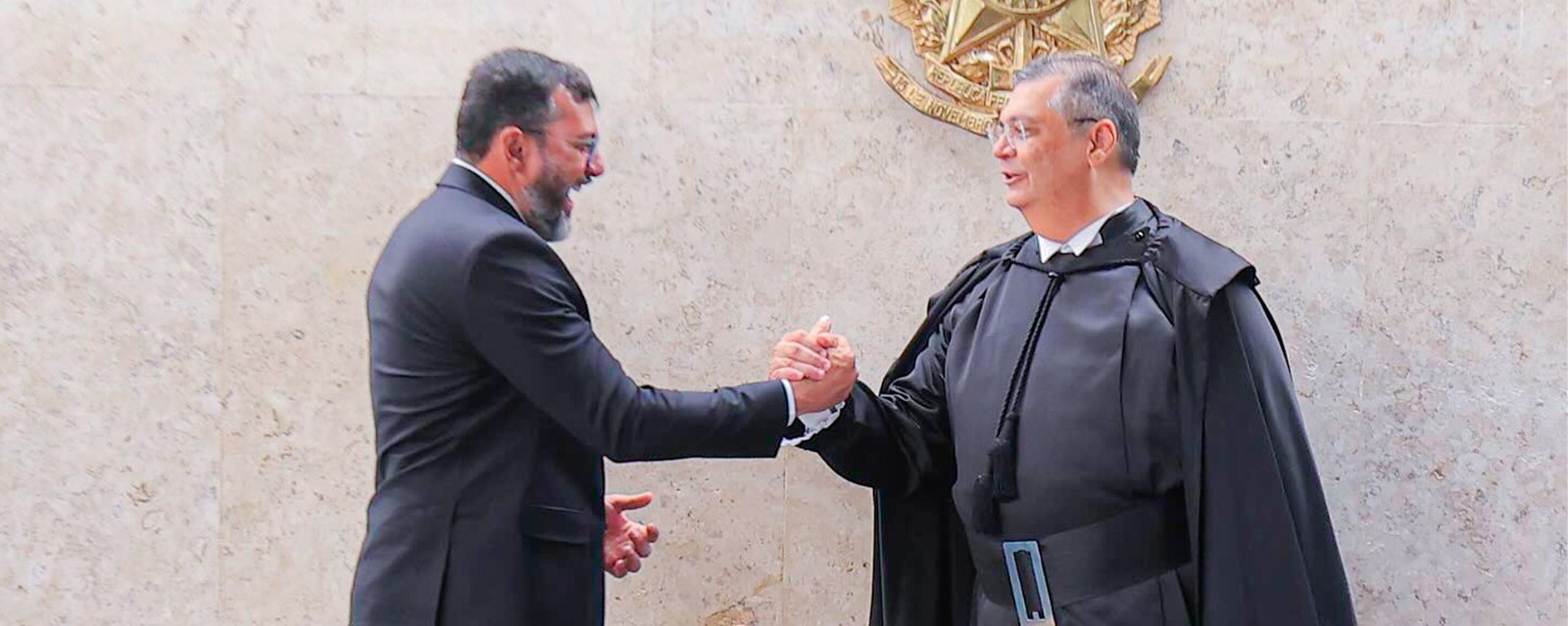 Governador do Amazonas participa da posse de Flávio Dino como ministro do STF