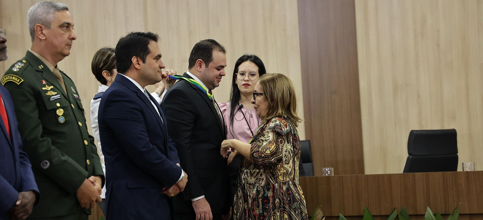 Tjam homenageia presidente da Aleam com Medalha do Mérito Acadêmico