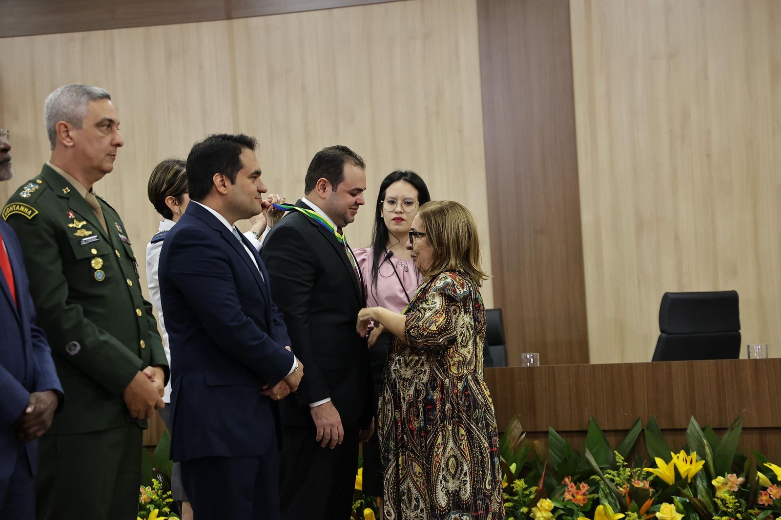 Tjam homenageia presidente da Aleam com Medalha do Mérito Acadêmico