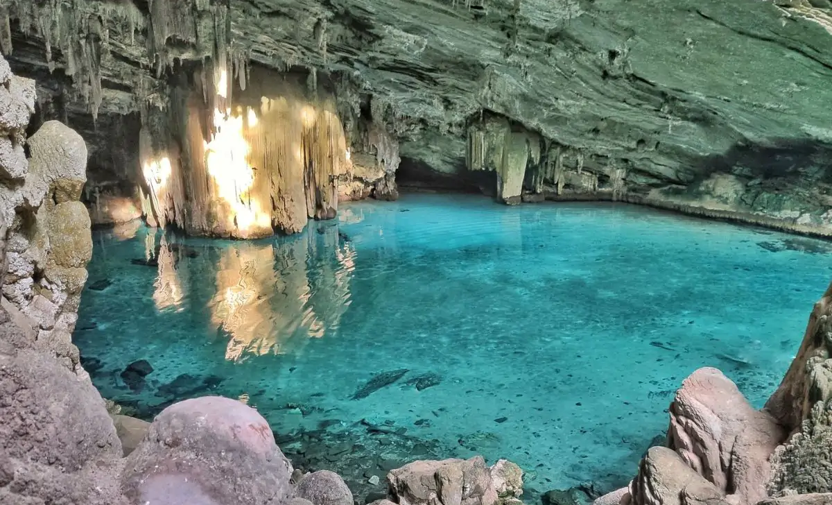 Gruta interditada em Mato Grosso é alvo de turismo ilegal