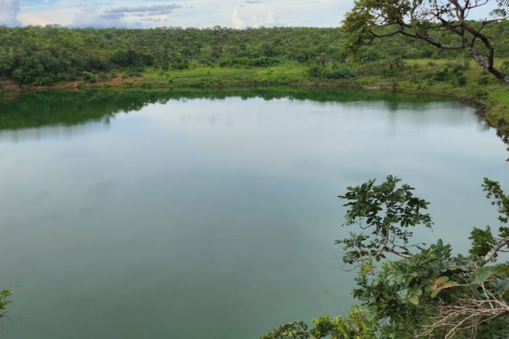 Lagoa Encantada em Mato Grosso.