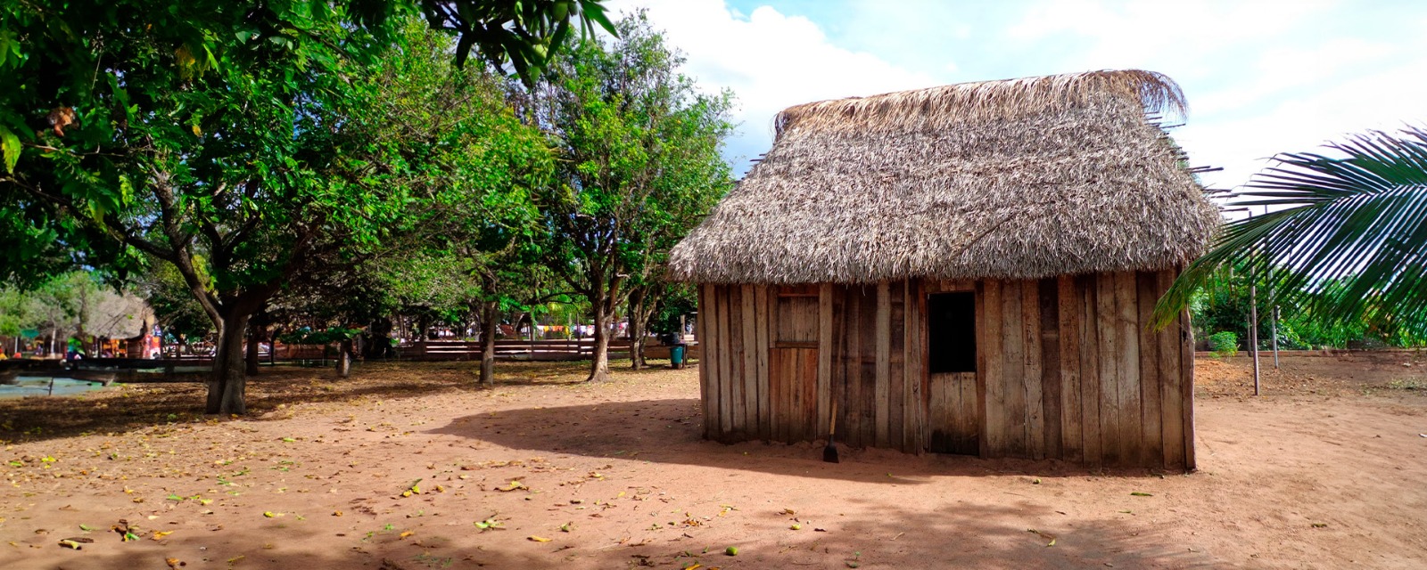 Casa em comunidade quilombola de Rondônia (Maicon Nascimento Araújo/PVH Sustentabilidade)