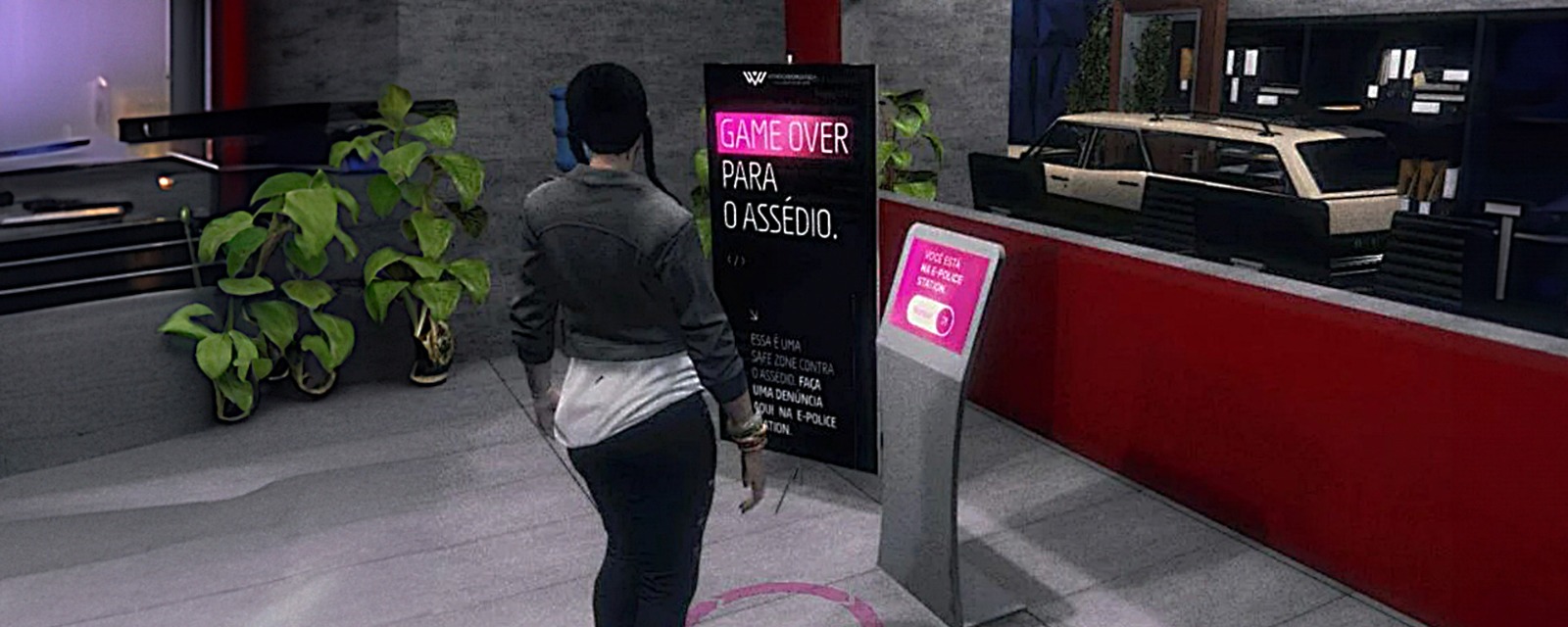 GTA cria primeira e-delegacia para denúncias de assédio a mulheres no jogo