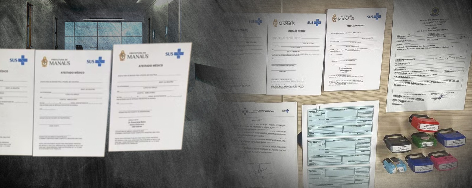 Quarteto vendia atestados, certidões de óbito e remédios abortivos via delivery em Manaus