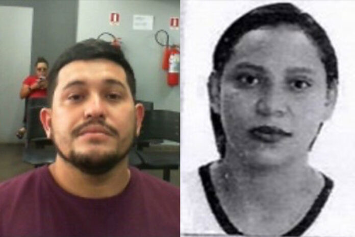 Clayton Augusto Souza do Carmo e Beatriz Rodrigues Matos são procurados pela polícia (Fotos: Divulgação/PC-AM)